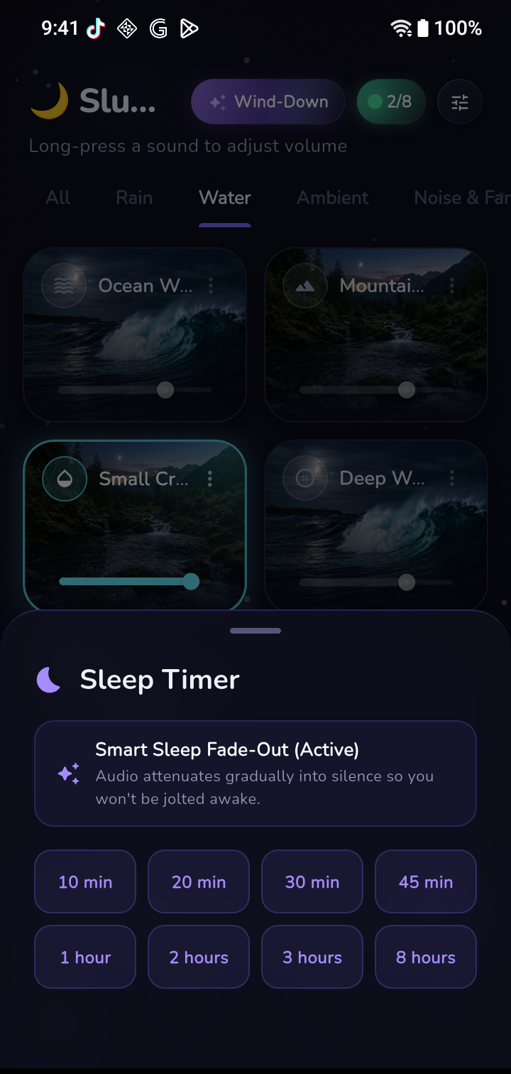 Sleep Timer Sheet